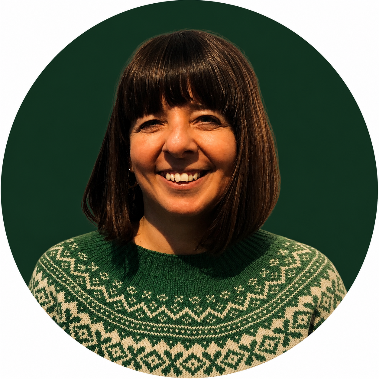 Portrait of Maria Pierides, psychodynamic psychotherapist